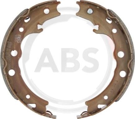 A.B.S. 9368 - Brake Shoe Set, parking brake autospares.lv