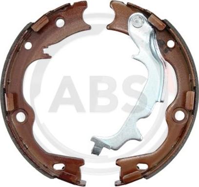 A.B.S. 9318 - Brake Shoe Set, parking brake autospares.lv