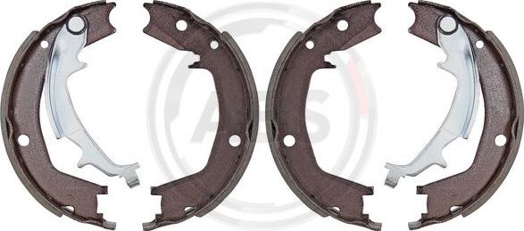 A.B.S. 9335 - Brake Shoe Set, parking brake autospares.lv