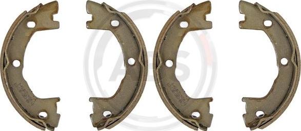 A.B.S. 9377 - Brake Shoe Set, parking brake autospares.lv