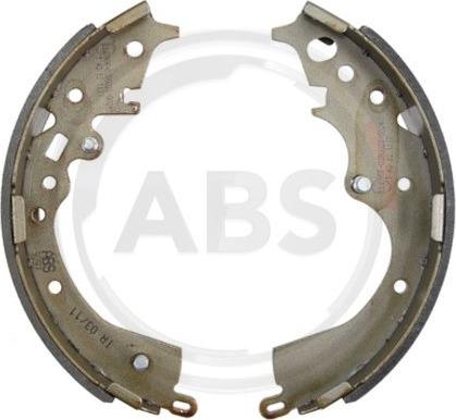 A.B.S. 9297 - Brake Shoe Set autospares.lv