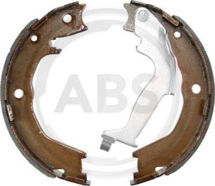 A.B.S. 9266 - Brake Shoe Set, parking brake autospares.lv