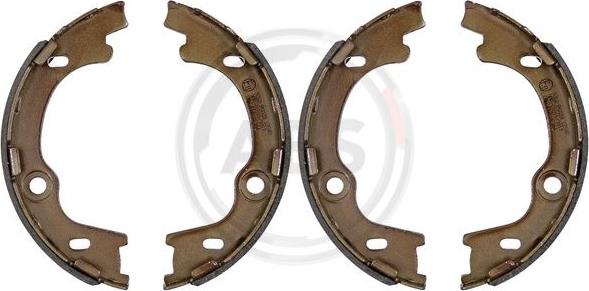 A.B.S. 9262 - Brake Shoe Set, parking brake autospares.lv