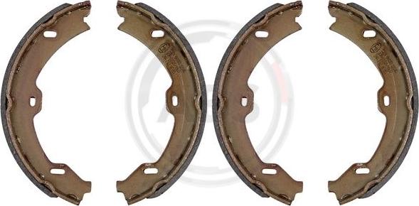 A.B.S. 9224 - Brake Shoe Set, parking brake autospares.lv