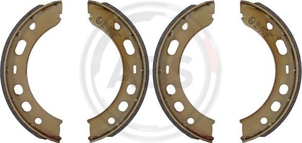 A.B.S. 9221 - Brake Shoe Set, parking brake autospares.lv