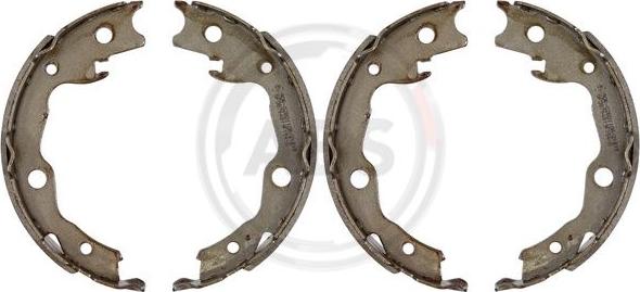 A.B.S. 9273 - Brake Shoe Set, parking brake autospares.lv