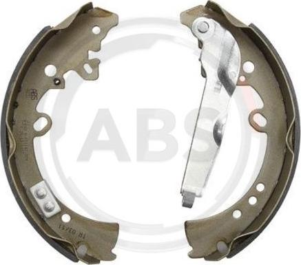 A.B.S. 9272 - Brake Shoe Set autospares.lv