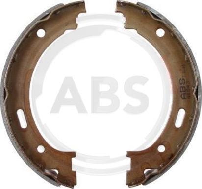 A.B.S. 40843 - Brake Shoe Set, parking brake autospares.lv