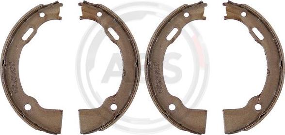 A.B.S. 40700 - Brake Shoe Set, parking brake autospares.lv