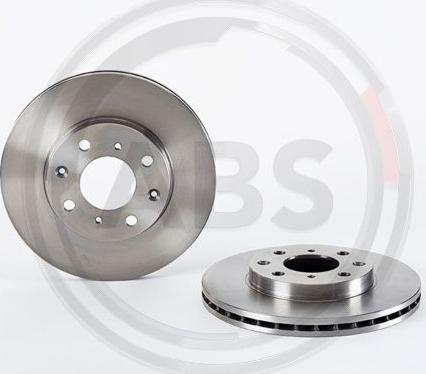 A.B.S. 09.9554.10 - Brake Disc autospares.lv