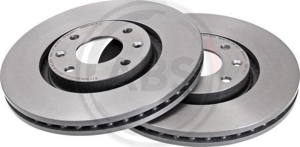 A.B.S. 09.9619.11 - Brake Disc autospares.lv