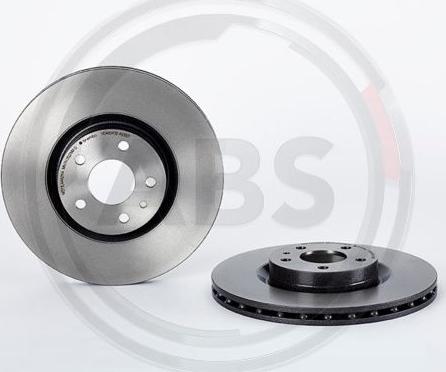 A.B.S. 09.9624.24 - Brake Disc autospares.lv