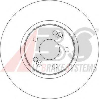 A.B.S. 17154 OE - Brake Disc autospares.lv