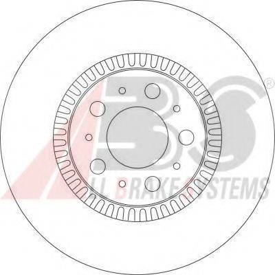 A.B.S. 17012 OE - Brake Disc autospares.lv