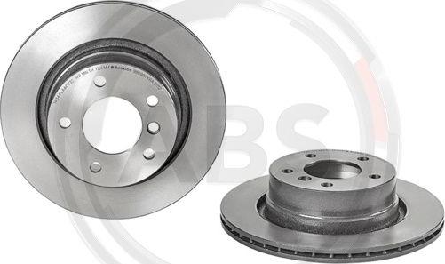 A.B.S. 09.9869.81 - Brake Disc autospares.lv