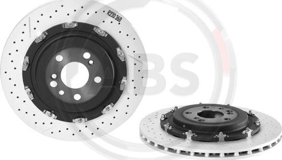 A.B.S. 09.9315.23 - Brake Disc autospares.lv