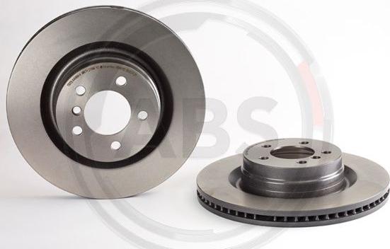 A.B.S. 09.9374.21 - Brake Disc autospares.lv