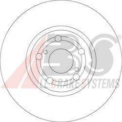 A.B.S. 17511 OE - Brake Disc autospares.lv