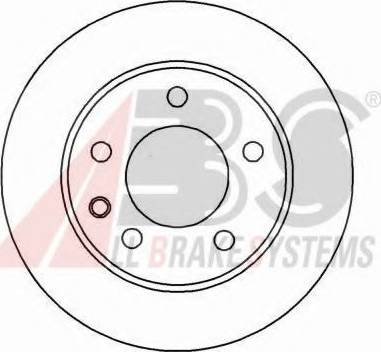 A.B.S. 15819 OE - Brake Disc autospares.lv