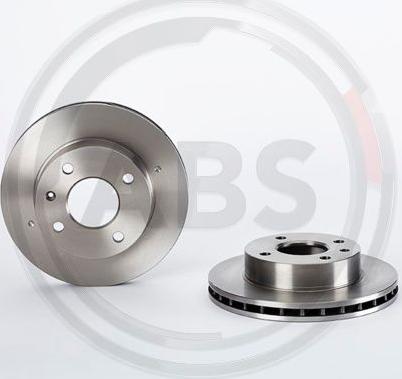 A.B.S. 09.4914.34 - Brake Disc autospares.lv