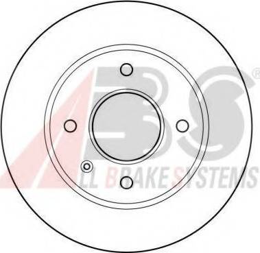 A.B.S. 15728 OE - Brake Disc autospares.lv