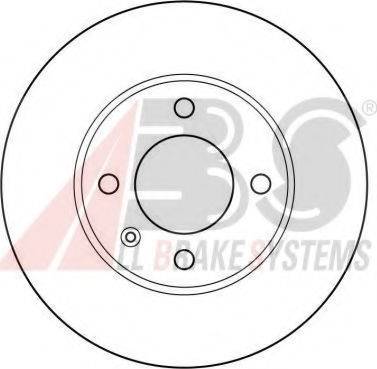 A.B.S. 15704 OE - Brake Disc autospares.lv