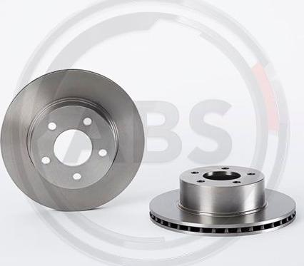 A.B.S. 09.5649.10 - Brake Disc autospares.lv