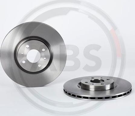A.B.S. 09.5058.11 - Brake Disc autospares.lv