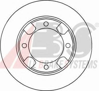 A.B.S. 16091 OE - Brake Disc autospares.lv