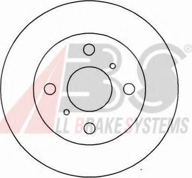 A.B.S. 15895 OE - Brake Disc autospares.lv