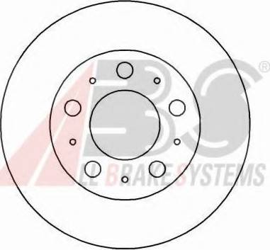 A.B.S. 15933 OE - Brake Disc autospares.lv