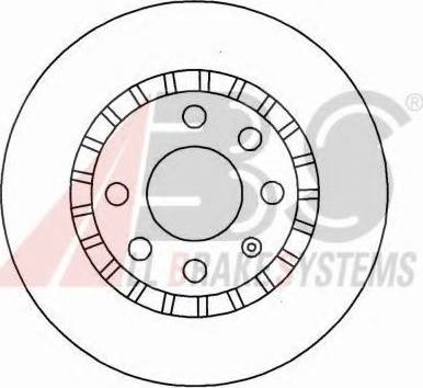 A.B.S. 15878 OE - Brake Disc autospares.lv