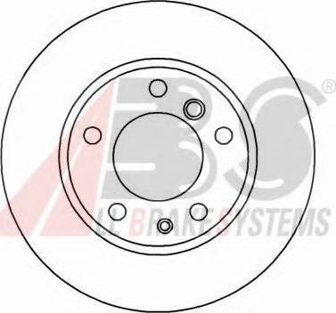 A.B.S. 15870 OE - Brake Disc autospares.lv