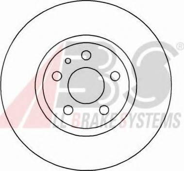 A.B.S. 16200 OE - Brake Disc autospares.lv