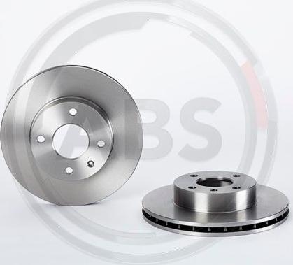 A.B.S. 09.5134.10 - Brake Disc autospares.lv