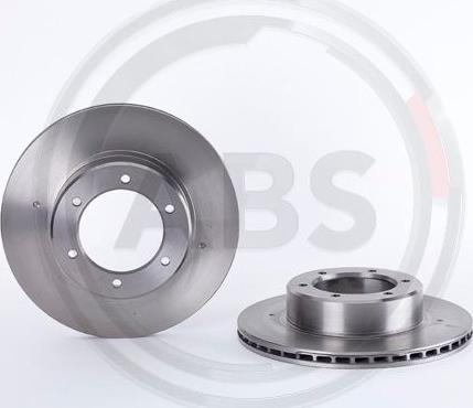 A.B.S. 09.5173.14 - Brake Disc autospares.lv