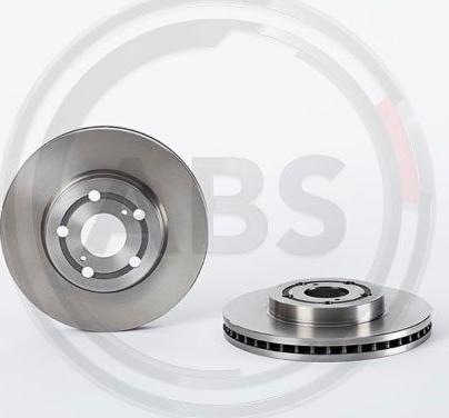 A.B.S. 09.5845.20 - Brake Disc autospares.lv