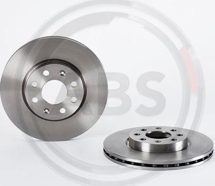 A.B.S. 09.5843.31 - Brake Disc autospares.lv