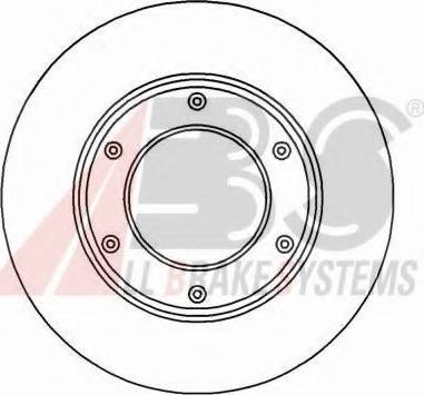 A.B.S. 16941 OE - Brake Disc autospares.lv