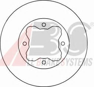 A.B.S. 16167 OE - Brake Disc autospares.lv