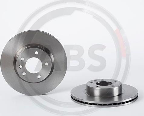 A.B.S. 09.5889.10 - Brake Disc autospares.lv