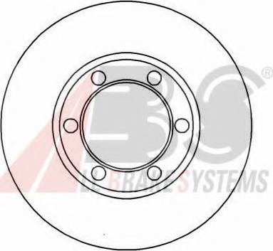 A.B.S. 15651 OE - Brake Disc autospares.lv