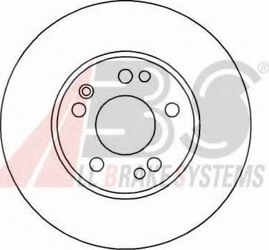 A.B.S. 16107 OE - Brake Disc autospares.lv