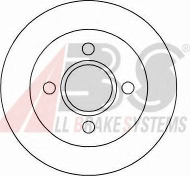 A.B.S. 16191 OE - Brake Disc autospares.lv