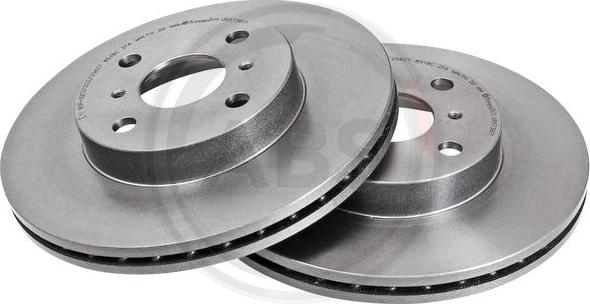 A.B.S. 09.5736.11 - Brake Disc autospares.lv