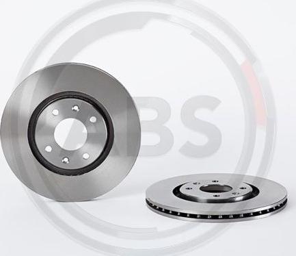 A.B.S. 09.5730.10 - Brake Disc autospares.lv