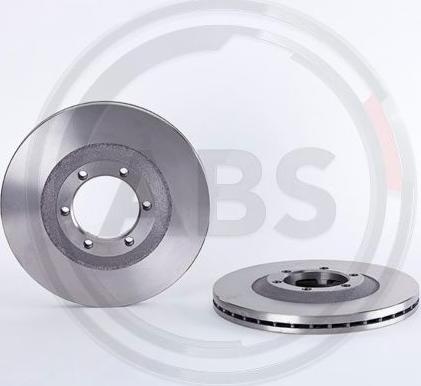 A.B.S. 09.6866.10 - Brake Disc autospares.lv