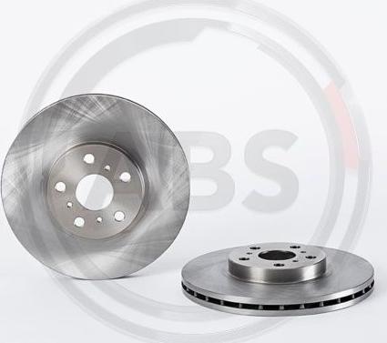 A.B.S. 09.6806.10 - Brake Disc autospares.lv