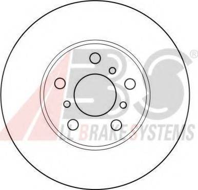 A.B.S. 16141 OE - Brake Disc autospares.lv