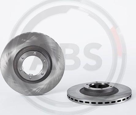 A.B.S. 09.6817.10 - Brake Disc autospares.lv